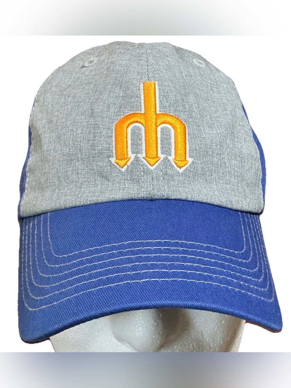 Rare Seattle Mariners Throwback Trident Logo Cooperstown Collection Fan Favorite